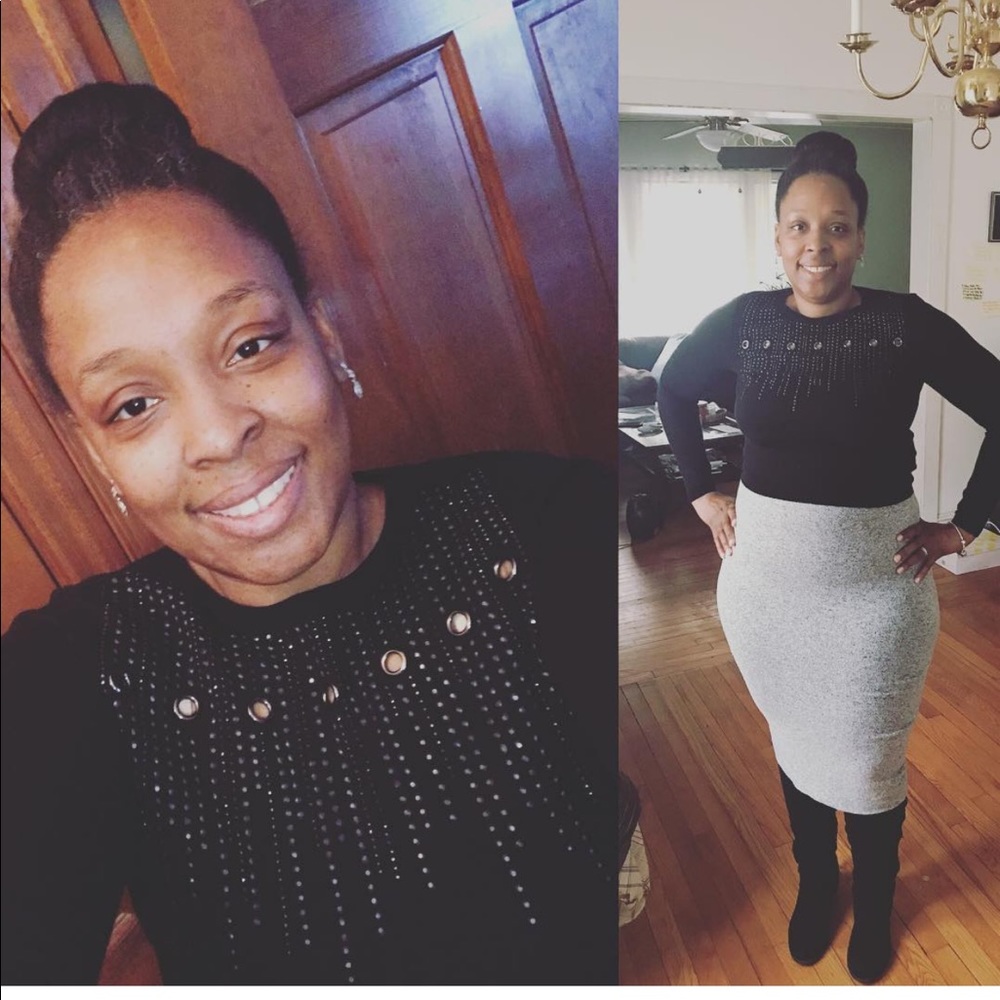 Express fitted sweater